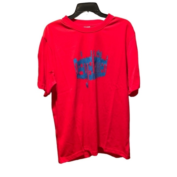 Designs Untitled Men's Short Sleeve Red T-shirt Medium NWT - Picture 1 of 6